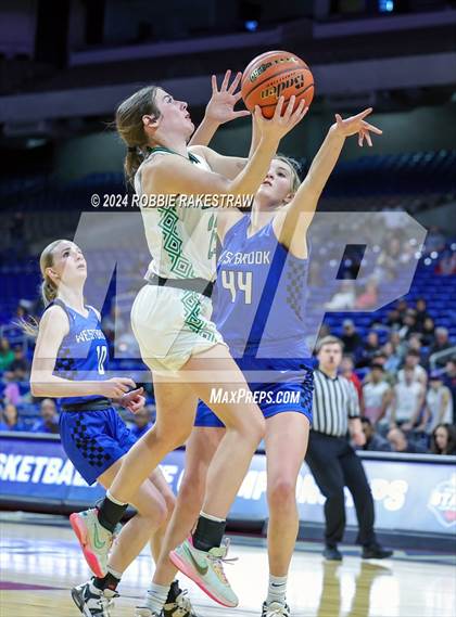 Thumbnail 1 in Newcastle vs. Westbrook (UIL 1A Basketball Semifinal) photogallery.