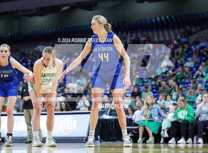 Thumbnail 3 in Newcastle vs. Westbrook (UIL 1A Basketball Semifinal) photogallery.