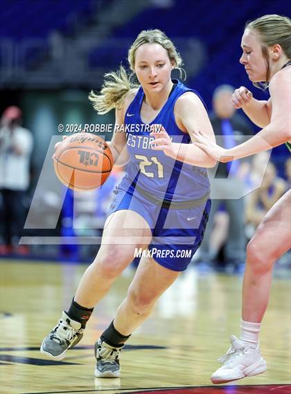 Thumbnail 1 in Newcastle vs. Westbrook (UIL 1A Basketball Semifinal) photogallery.
