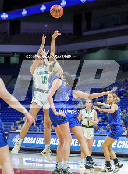 Thumbnail 2 in Newcastle vs. Westbrook (UIL 1A Basketball Semifinal) photogallery.