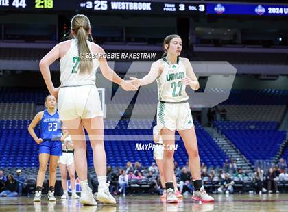 Thumbnail 1 in Newcastle vs. Westbrook (UIL 1A Basketball Semifinal) photogallery.