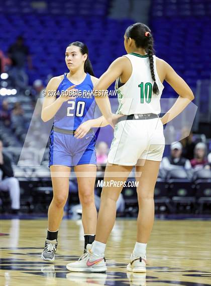 Thumbnail 1 in Newcastle vs. Westbrook (UIL 1A Basketball Semifinal) photogallery.