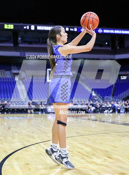 Thumbnail 3 in Newcastle vs. Westbrook (UIL 1A Basketball Semifinal) photogallery.