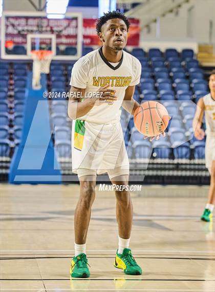 Thumbnail 2 in Worthing vs. Mickey Leland College Prep (Houston ISD Tournament) photogallery.