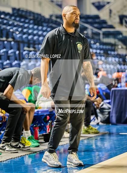 Thumbnail 2 in Worthing vs. Mickey Leland College Prep (Houston ISD Tournament) photogallery.