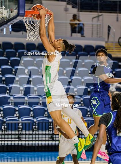 Thumbnail 2 in Worthing vs. Mickey Leland College Prep (Houston ISD Tournament) photogallery.