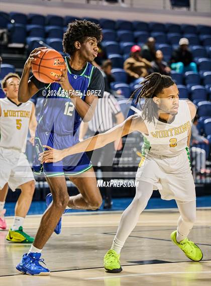 Thumbnail 3 in Worthing vs. Mickey Leland College Prep (Houston ISD Tournament) photogallery.