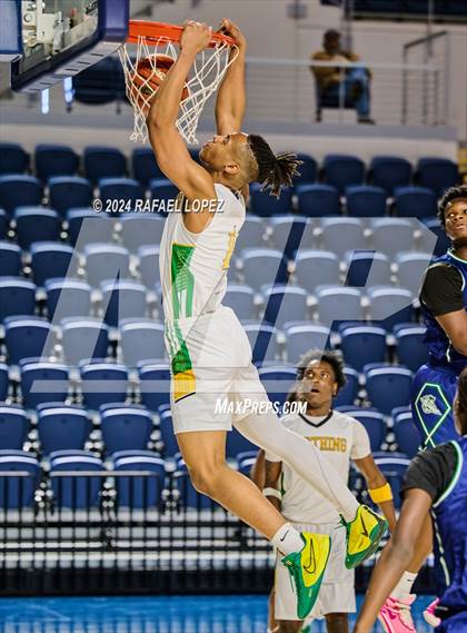 Thumbnail 3 in Worthing vs. Mickey Leland College Prep (Houston ISD Tournament) photogallery.