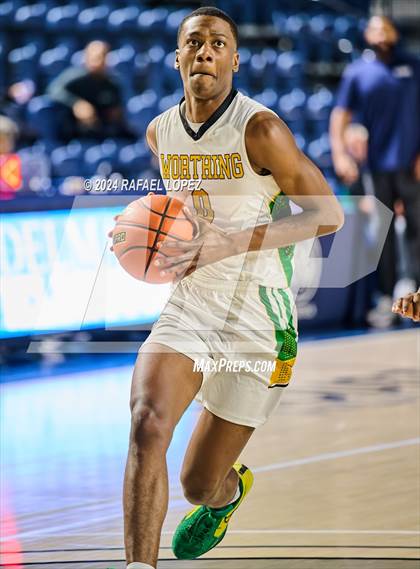 Thumbnail 1 in Worthing vs. Mickey Leland College Prep (Houston ISD Tournament) photogallery.