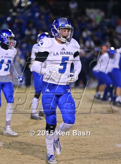 Thumbnail 3 in La Habra @ Camarillo (CIF SoCal Regional 2-AA Division Final) photogallery.