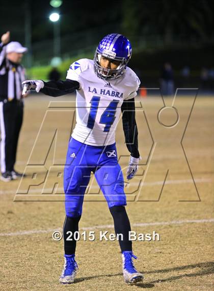 Thumbnail 3 in La Habra @ Camarillo (CIF SoCal Regional 2-AA Division Final) photogallery.