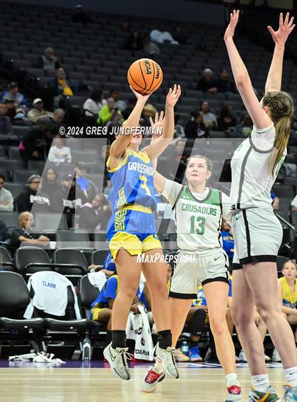 Thumbnail 3 in Grossmont @ St. Bernard's (CIF State D4 Final) photogallery.
