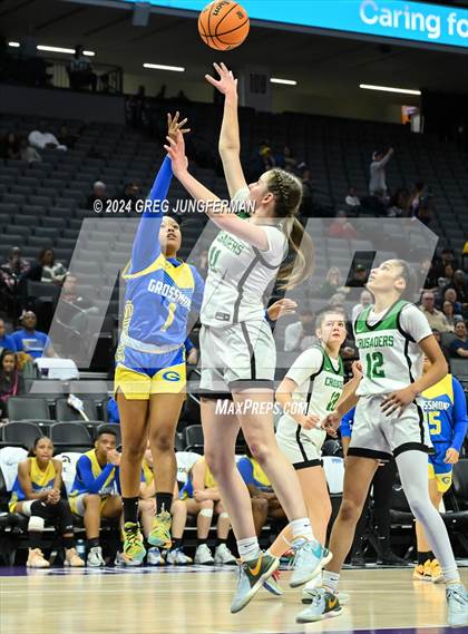 Thumbnail 2 in Grossmont @ St. Bernard's (CIF State D4 Final) photogallery.