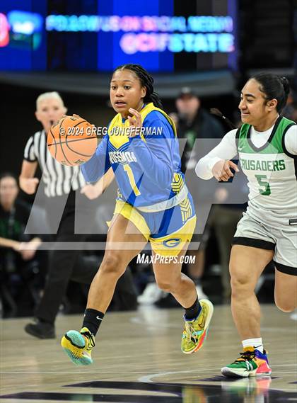 Thumbnail 1 in Grossmont @ St. Bernard's (CIF State D4 Final) photogallery.