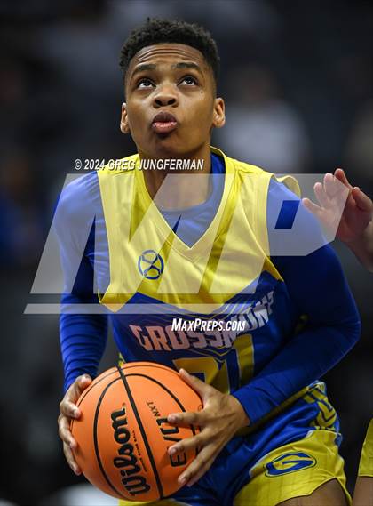 Thumbnail 2 in Grossmont @ St. Bernard's (CIF State D4 Final) photogallery.