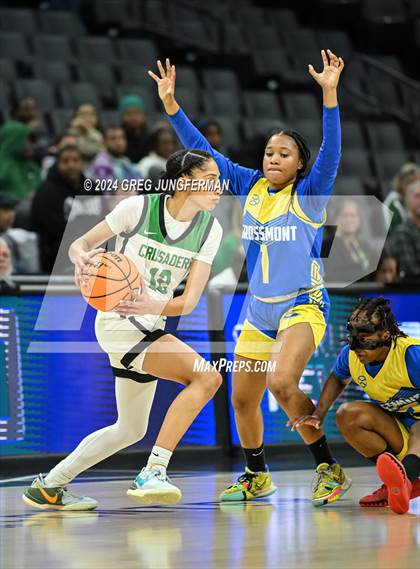 Thumbnail 1 in Grossmont @ St. Bernard's (CIF State D4 Final) photogallery.