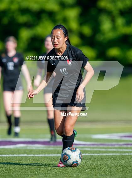 Thumbnail 2 in East Kentwood vs Rockford (MHSAA District 2 Round 2 Playoff) photogallery.