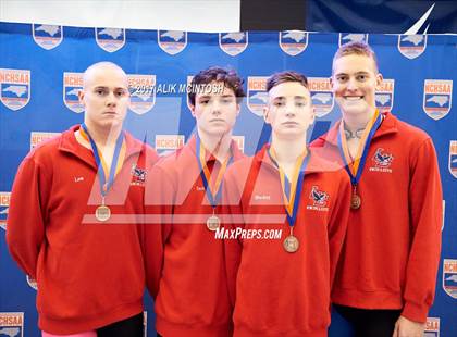 Thumbnail 3 in NCHSAA 1A/2A State Swimming Championship (Finals) photogallery.