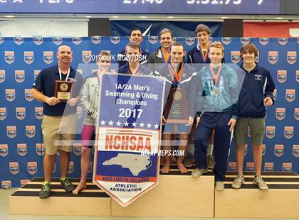 Thumbnail 1 in NCHSAA 1A/2A State Swimming Championship (Finals) photogallery.