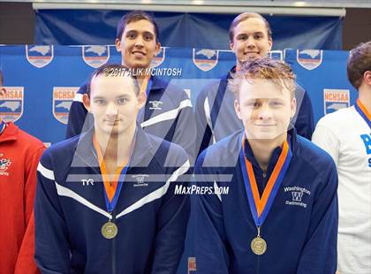 Thumbnail 2 in NCHSAA 1A/2A State Swimming Championship (Finals) photogallery.