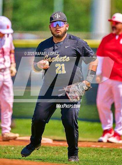 Thumbnail 3 in Galena Park vs. Victoria West (UIL 5A D1 Baseball Bi-District) photogallery.