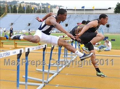 Thumbnail 2 in CIF NCS Masters Track & Field Championships (Boys Track) photogallery.