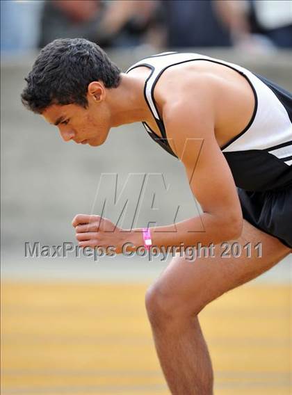 Thumbnail 1 in CIF NCS Masters Track & Field Championships (Boys Track) photogallery.