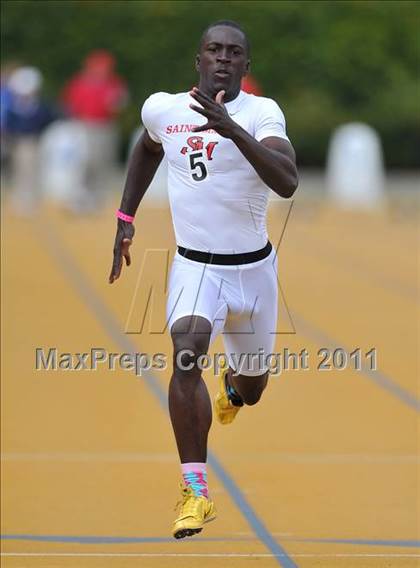 Thumbnail 1 in CIF NCS Masters Track & Field Championships (Boys Track) photogallery.