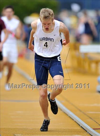 Thumbnail 1 in CIF NCS Masters Track & Field Championships (Boys Track) photogallery.