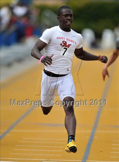Thumbnail 1 in CIF NCS Masters Track & Field Championships (Boys Track) photogallery.