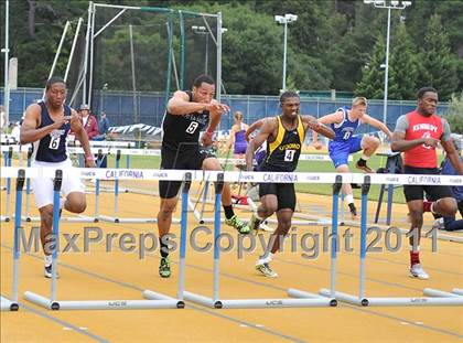 Thumbnail 1 in CIF NCS Masters Track & Field Championships (Boys Track) photogallery.