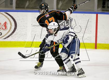 Thumbnail 3 in Mamaroneck vs. Pittsford (NYSPHSAA Division 1 Semifinal) photogallery.