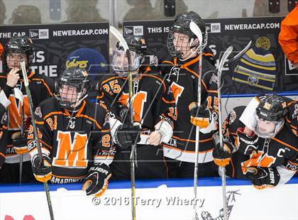 Thumbnail 1 in Mamaroneck vs. Pittsford (NYSPHSAA Division 1 Semifinal) photogallery.