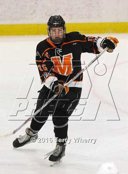 Thumbnail 3 in Mamaroneck vs. Pittsford (NYSPHSAA Division 1 Semifinal) photogallery.