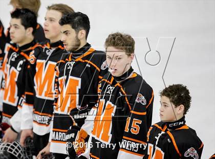 Thumbnail 3 in Mamaroneck vs. Pittsford (NYSPHSAA Division 1 Semifinal) photogallery.