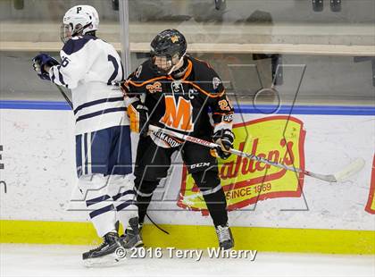 Thumbnail 1 in Mamaroneck vs. Pittsford (NYSPHSAA Division 1 Semifinal) photogallery.