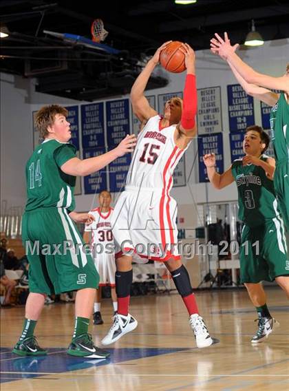 Thumbnail 2 in Skyline vs. Harvard-Westlake (MaxPreps Holiday Classic) photogallery.