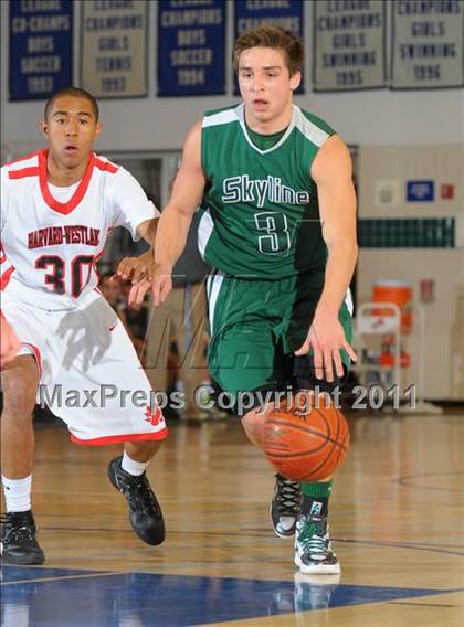 Thumbnail 1 in Skyline vs. Harvard-Westlake (MaxPreps Holiday Classic) photogallery.