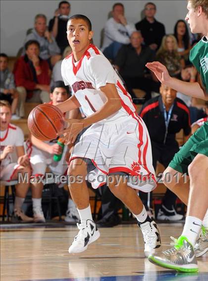 Thumbnail 1 in Skyline vs. Harvard-Westlake (MaxPreps Holiday Classic) photogallery.