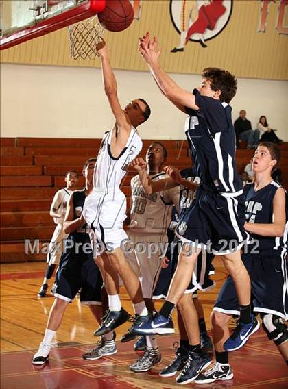Thumbnail 3 in Rolling Hills Prep vs. St. Genevieve (War On The Floor) photogallery.