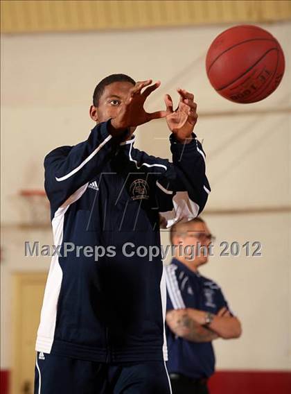 Thumbnail 2 in Rolling Hills Prep vs. St. Genevieve (War On The Floor) photogallery.