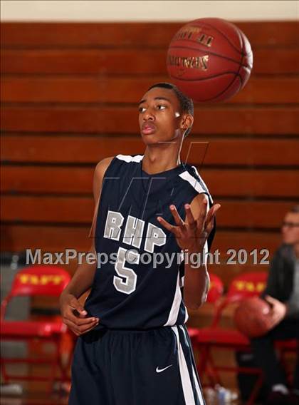 Thumbnail 1 in Rolling Hills Prep vs. St. Genevieve (War On The Floor) photogallery.