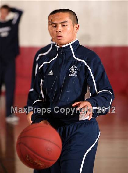 Thumbnail 2 in Rolling Hills Prep vs. St. Genevieve (War On The Floor) photogallery.