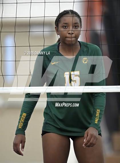 Thumbnail 2 in Georgetown Visitation Prep vs. Bishop Ireton photogallery.