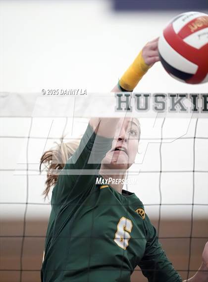 Thumbnail 2 in Georgetown Visitation Prep vs. Bishop Ireton photogallery.