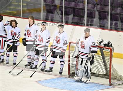 Thumbnail 1 in Denver East vs. Ralston Valley (CHSAA 5A Semifinals) photogallery.