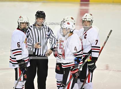 Thumbnail 2 in Denver East vs. Ralston Valley (CHSAA 5A Semifinals) photogallery.