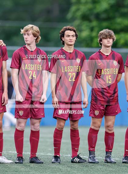 Thumbnail 1 in River Ridge vs. Lassiter (GHSA 6A Championship) photogallery.