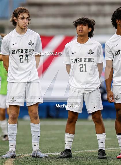 Thumbnail 1 in River Ridge vs. Lassiter (GHSA 6A Championship) photogallery.