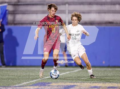 Thumbnail 3 in River Ridge vs. Lassiter (GHSA 6A Championship) photogallery.